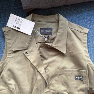 Wildfang Essential High Waisted Sleeveless Coverall 1x